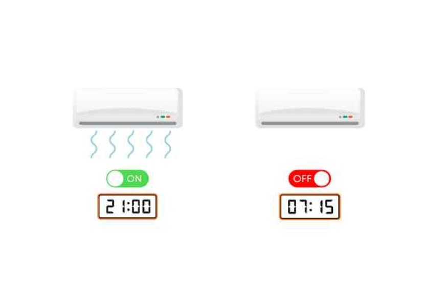 เปิด / ปิดแอร์ตามเวลาที่กำหนด