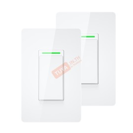 3WSW-US01  สวิตซ์ WIFI 3ทาง แบบ 1 ปุ่ม 15A 110-250V LN 2.4GHZ