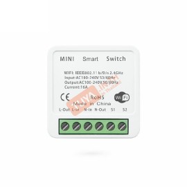 BSW-M01 สวิตซ์แบบกล่องขนาดเล็กแบบมีปุ่มกด 220V 15A WIFI