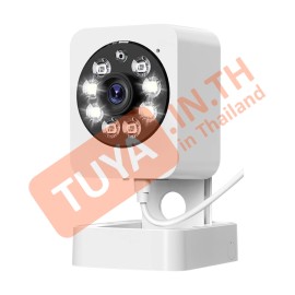 CM-H16 กล้องวงจรปิดภายในบ้าน หมุน 360 องศา ไร้สาย IP Wi-Fi 2.4GHz 5V, 1080P สำหรับ Tuya รองรับ TF 128 GB  ควบคุม 3 โหมด ควบคุมอินเตอร์คอม