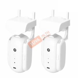 CTRB-RD02 โรบอทเปิดปิดผ้าม่าน สำหรับรางผ้าม่านROD แบบใช้แบตเตอรี่ 2 ตัว(1คู่) Bluetooth 5V