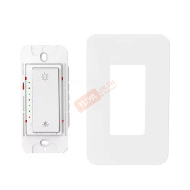 DMSW-US-M1 สวิตซ์ไฟหรี่แบบกด 3 ปุ่ม มีปุ่มเปิดปิด เพิ่มแสง ลดแสงไฟ WiFi 2.4GHz 15A 220V