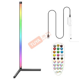 FLL02 ไฟประดับตกแต่งห้องแบบเสาตั้งมุมห้อง RGB Bluetooth 7V DC5V 1A ความสูง 156.2 เซนติเมตร