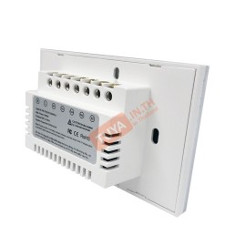 RDSW-US01 สวิตซ์เปิดปิดประตูม้วนประตูขนาดใหญ่แบบทัช ขนาดUS 1000W 10A 220V LN สีขาว WIFI