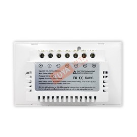 RDSW-US01 สวิตซ์เปิดปิดประตูม้วนประตูขนาดใหญ่แบบทัช ขนาดUS 1000W 10A 220V LN สีขาว WIFI