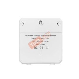 THS03 เซ็นเซอร์ตรวจจับอุณหภูมิและความชื้นแบบมีหน้าจอแสดงผล WIFI มีนาฬิกาในตัว AAA*3