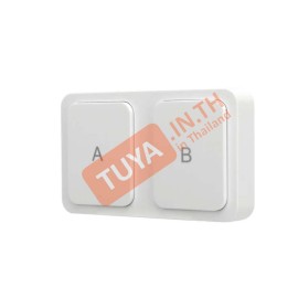 ZBT03-A2 สวิตซ์ไฟแบบปุ่มกดไร้สาย Zigbee 2 ปุ่มกด สำหรับสั่งงาน สวิตซ์ไฟและสามาร์ทซีน