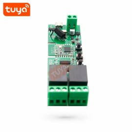 ZD-R02 รีเลย์สวิตซ์2ช่อง DC7-32V Load250V/10A Zigbee+433Mhz