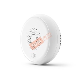 ZSM01 เซ็นเซอร์ตรวจจับควันไฟ Zigbee สีขาว ทรงกลม 3V CR123Ax1