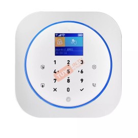 ALSK05 กล่องควบคุมสัญญาณกันขโมยอัฉริยะ WIFI รองรับการเชื่อมต่อ 100เซ็นเซอร์ 10รีโมท  รองรับซิมการ์ด แจ้งเตือนผ่านแอพ รองรับสั่งงานด้วยเสียง เมนูใช้งานง่าย