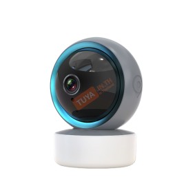 CM-H12-5M กล้องวงจรปิดภายในบ้าน WiFi มีแสงสีขาว 5MP H.265 5V 128G