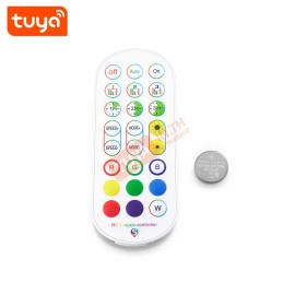 LEDC-C01 รีโมทควบคุมไฟ LED WIFI ควบคุม/สั่งงานผ่านเเอปพลิเคชั่นTuyaSmart/Smart Life (RGB 4 Pin)